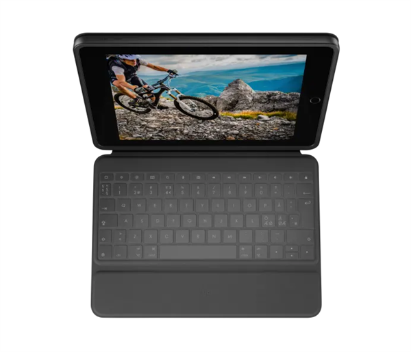 Logitech® Rugged Folio for iPad (10th gen) - OXFORD GREY - US - INTNL 