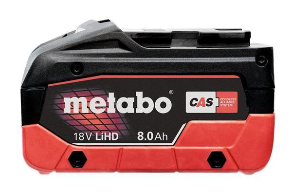 Metabo Akumulátor LiHD 18 V - 8, 0 Ah        