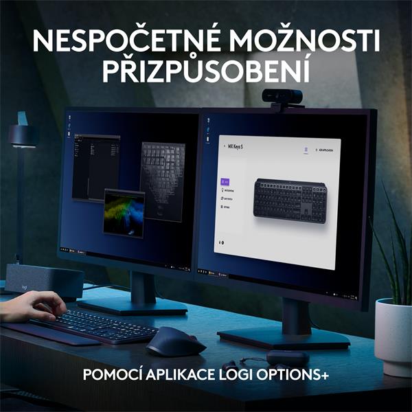 Logitech® MX Keys S Pale Grey / US 