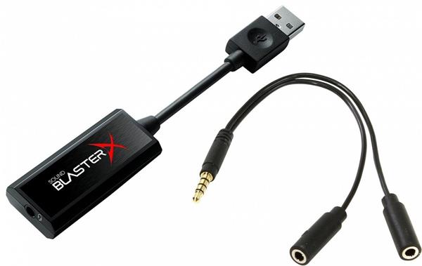 Creative Sound BlasterX G1, 7.1 zvuková karta, slúchadlový zosilňovač, USB, externá 