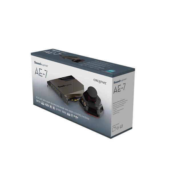 Creative Sound Blaster AE-7, prémiová zvuková karta PCIe interná  