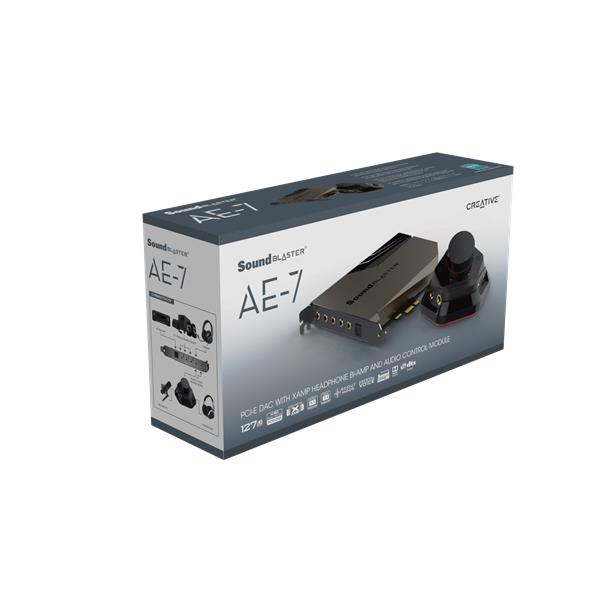 Creative Sound Blaster AE-7, prémiová zvuková karta PCIe interná  