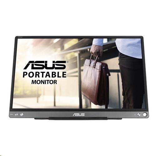 ASUS ZenScreen MB166C 15,6" IPS prenosný USB-C monitor 1920x1080 5ms 250cd čierno-strieborný 