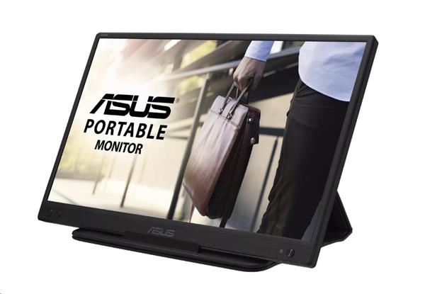 ASUS ZenScreen MB166C 15,6" IPS prenosný USB-C monitor 1920x1080 5ms 250cd čierno-strieborný 