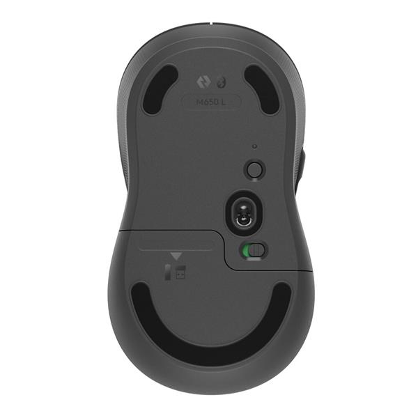 Logitech® M650 L Signature Wireless Mouse for Business - GRAPHITE 