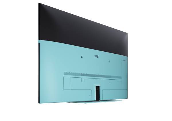 We by Loewe We.SEE 55, Aqua Blue, Smart TV, 55" LED, 4K Ultra HD, HDR, vstavaný Dolby Atmos soundbar 