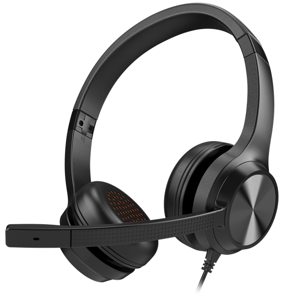 Creative Chat USB, headset, mikrofón s potláčaním šumu, ovládanie na kábli + Smart Comms Kit, čierny 
