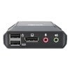 Eaton Tripplite Prepínač KVM, 2 zariadenia, DisplayPort 1.1  USB, so zvukom videom, vstavané káble, zdieľanie USB 