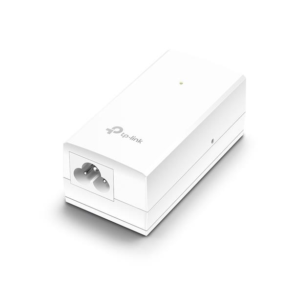 Omada 48V Passive PoE Injector Adapter PORT: 1× Gigabit PoE Port, 1× Gigabit Non-PoE Port SPEC: Data and Power Carried o 