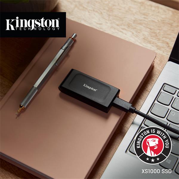 Kingston 1TB externý SSD XS1000 Series USB 3.2 Gen 2x2, ( r1050 MB/s, w1000 MB/s ) 