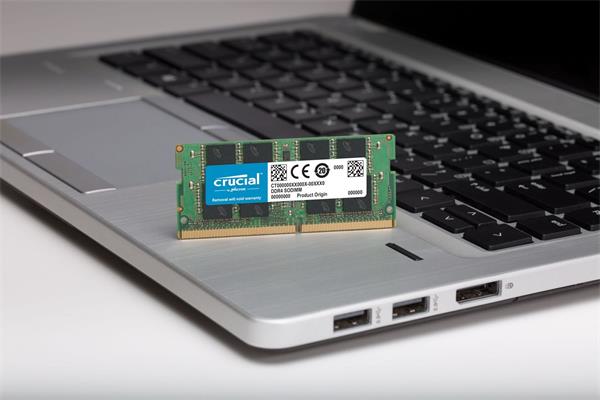 Crucial 8GB DDR4 3200MHz SODIMM CL22 (8Gbit/16Gbit) 260pin 