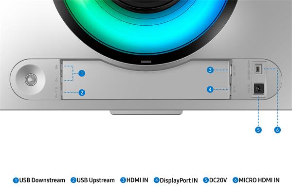 Samsung  Odyssey OLED G9 (G95SC) Smart 49" OLED 5120x1440 Mega DCR 0.03ms 250cd DP HDMI repro 240Hz 