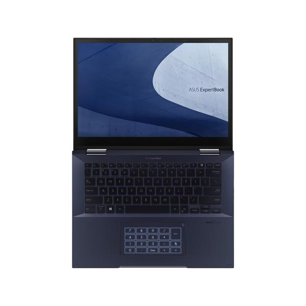 ASUS ExpertBook B7 Flip/ B7402FVA/ i5-1340P/ 14"/ 2560x1600/ T/ 16GB/ 512GB SSD/ UHD/ W11P/ Black/ 3R 