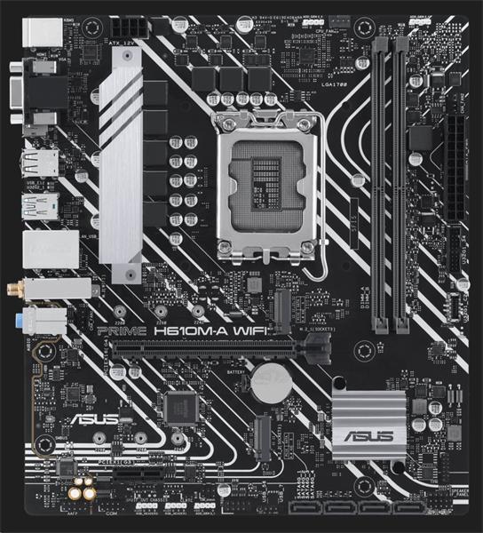 ASUS PRIME H610M-A WIFI soc 1700 H610 DDR5 mATX M.2 HDMI D-Sub DP 