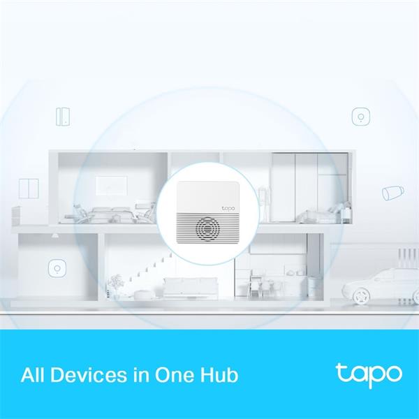 Smart Hub  SPEC: 2.4 GHz, 868 MHz, 1 × Ethernet Port FEATURE: 90dB Adjustable Audio Alarm, 19 Ringtones, Up to 64 Switch 