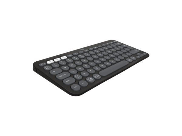 Logitech® K380s Pebble Keys 2 - TONAL GRAPHITE - US INT&quot;L - BT 