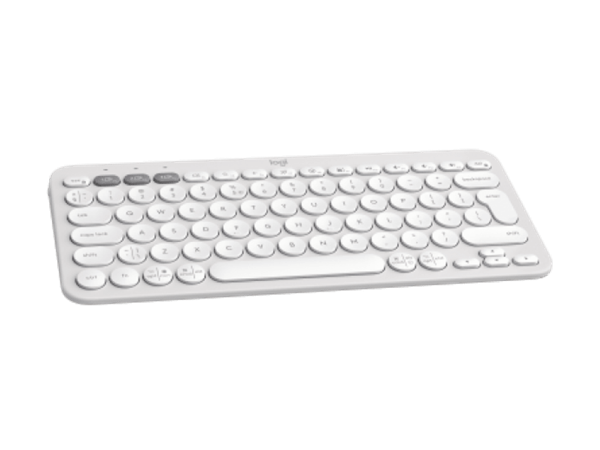 Logitech® K380s Pebble Keys 2 - TONAL WHITE - US INT"L - BT 