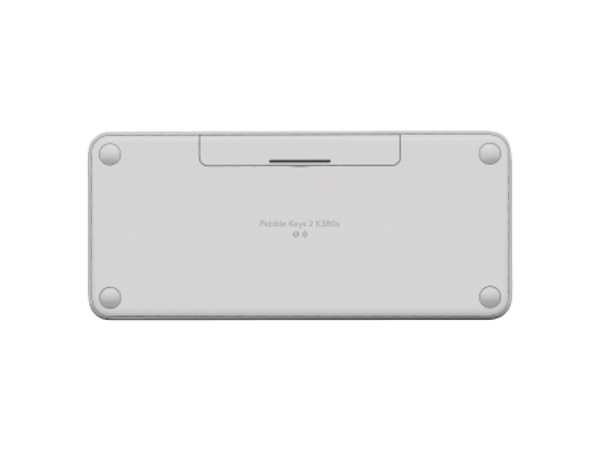 Logitech® K380s Pebble Keys 2 - TONAL WHITE - US INT"L - BT 