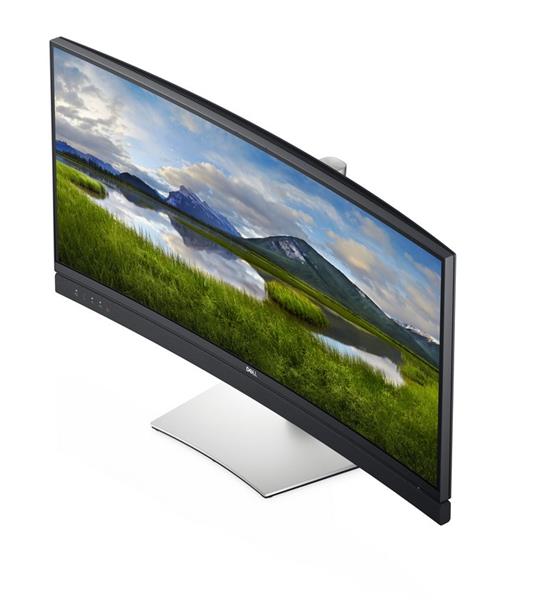 Dell 34 Curved Video Conferencing Monitor - /P3424WE/34,14"/IPS/3440x1440/60Hz/5ms/Black/3R 