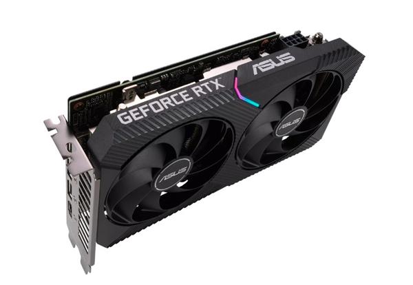 ASUS DUAL RTX3050 OC 8GB/128-bit GDDR6 DVI HDMI DP 