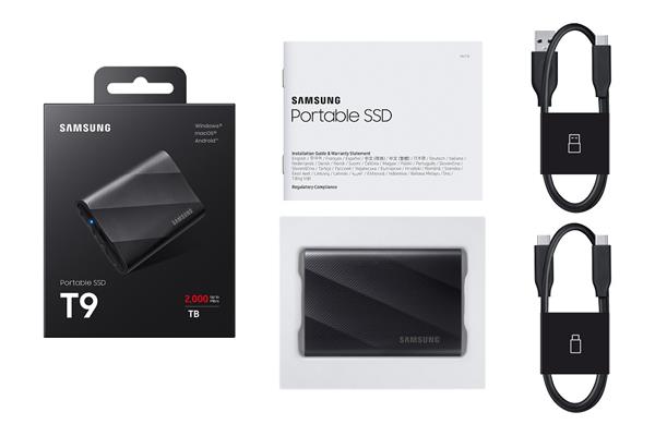 Samsung externý SSD T9 1TB čierny 