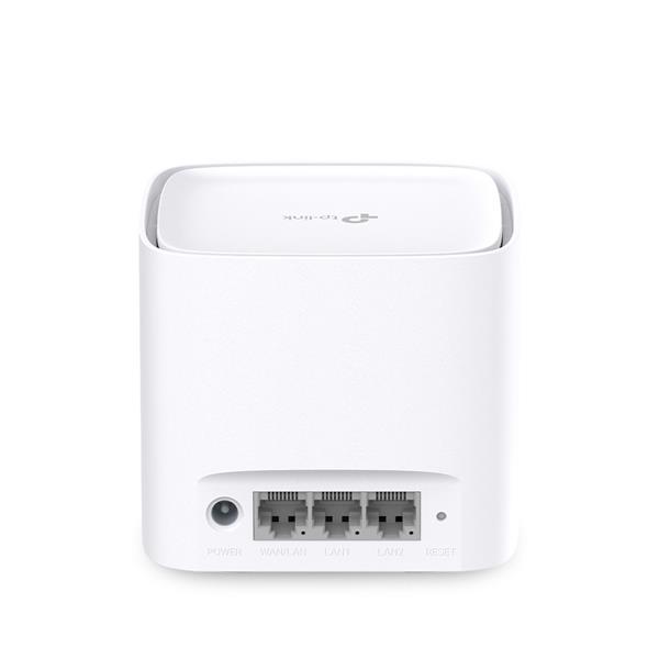 AX1800 Whole Home Mesh Wi-Fi AP SPEED: 574 Mbps at 2.4 GHz +1201 Mbps at 5 GHz SPEC: Internal Antennas, 3× Gigabit Ports 