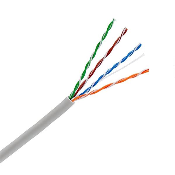 KELine kabel UTP, Cat5E, lanko, PVC, box 305m - šedá 