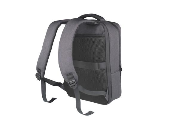 Canyon BPE-5, batoh pre 15,6´´ notebook, 22l, vodeodolný, 7 vreciek, USB-A nabíjací port, šedý 