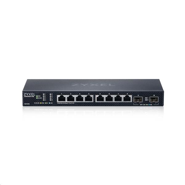 Zyxel XMG1915-10E, 8-port 2.5GbE, 2 SFP+ Smart Switch, hybird mode, standalone or NebulaFlex Cloud 