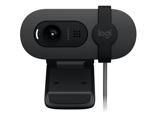 Logitech® BRIO 100 Full HD Webcam - GRAPHITE - USB 