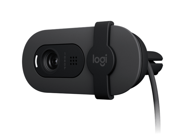 Logitech® BRIO 100 Full HD Webcam - GRAPHITE - USB 