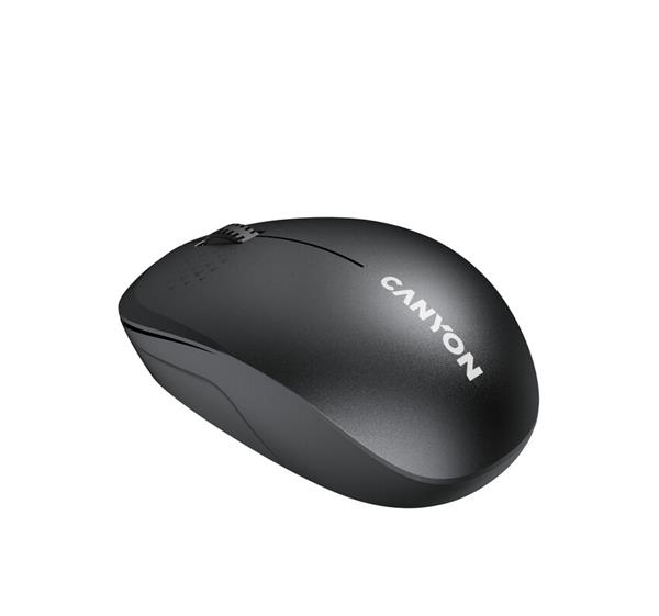 Canyon MW-04, Bluetooth optická myš, 1200 dpi, 3 tlač, 1x AA, úspora energie, čierna 
