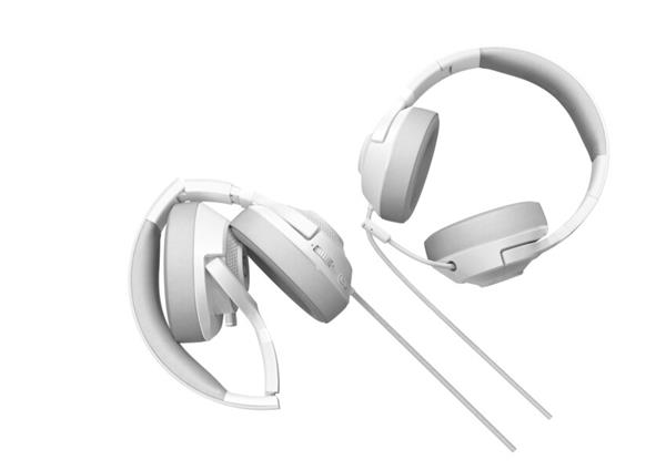 Lorgar Noah 101, herný headset , 3.5mm minijack, skladací dizajn, biely 