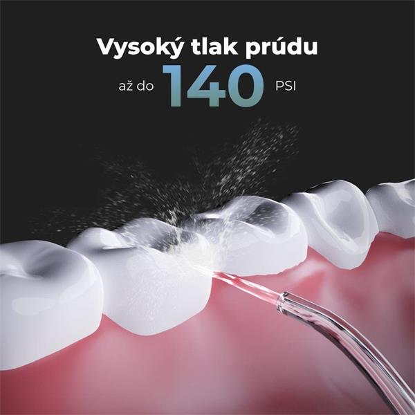 AENO Ústna sprcha: 3.7 V, 8 W, 2500 mAh, 200 ML 