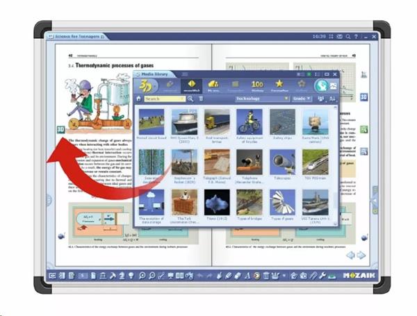 mozaBook CLASSROOM interaktívny vzdelávací prezentacný softvér pre ucitelov 