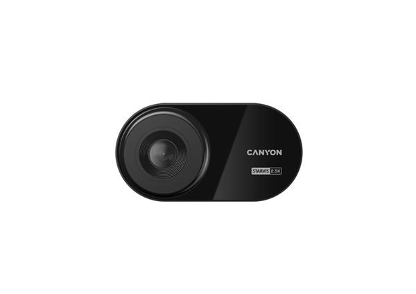 Canyon DVR25, kamera do auta s nahrávaním, 2.5K WQHD at 30 fps, 3´´ dotykový displej 