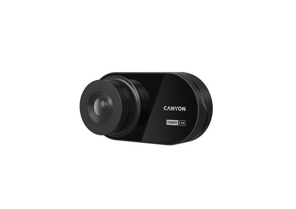 Canyon DVR25, kamera do auta s nahrávaním, 2.5K WQHD at 30 fps, 3´´ dotykový displej 