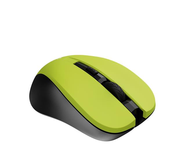 Canyon MW-1, Wireless optická myš USB, 800/1000/1200 dpi, žltá 