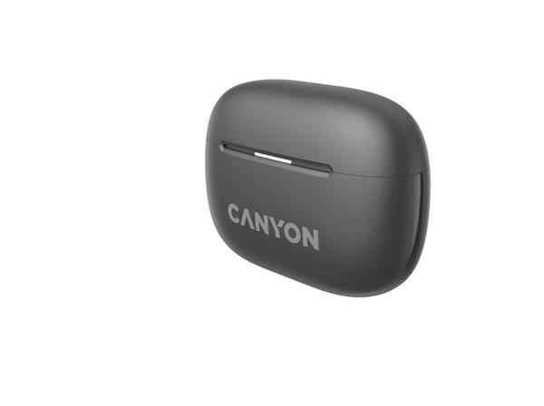 Canyon TWS-10, On Go, 10 ANC, True Wireless Bluetooth slúchadlá do uší, nabíjacia stanica v kazete, čierna 