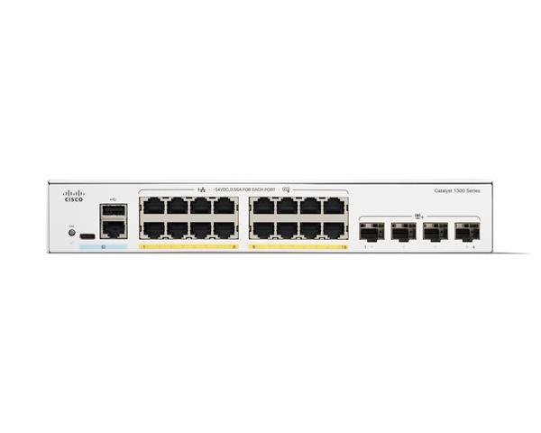 Catalyst 1300 16-port GE, PoE, 4x10G SFP+ 