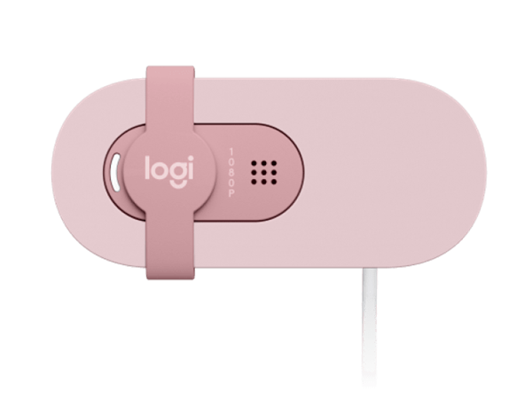 Logitech® BRIO 100 Full HD Webcam - ROSE - USB 