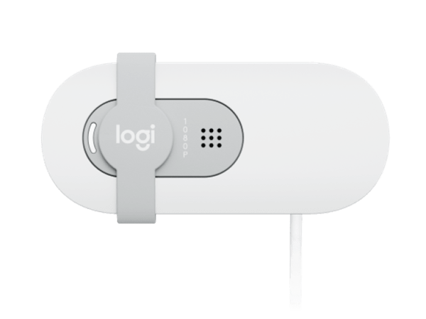 Logitech® BRIO 100 Full HD Webcam - OFF WHITE - USB 