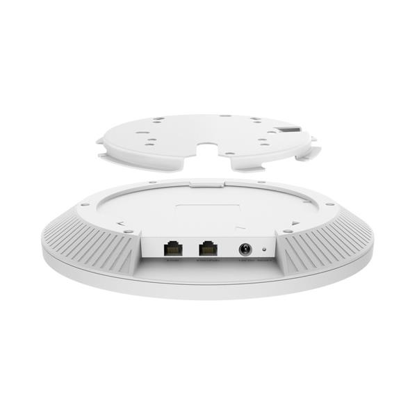 TP-LINK "Omada  BE19000 Ceiling Mount Tri-Band Wi-Fi 7 Access PointPORT: 2×10G RJ45 PortSPEED:1148Mbps at  2.4 GHz + 5 