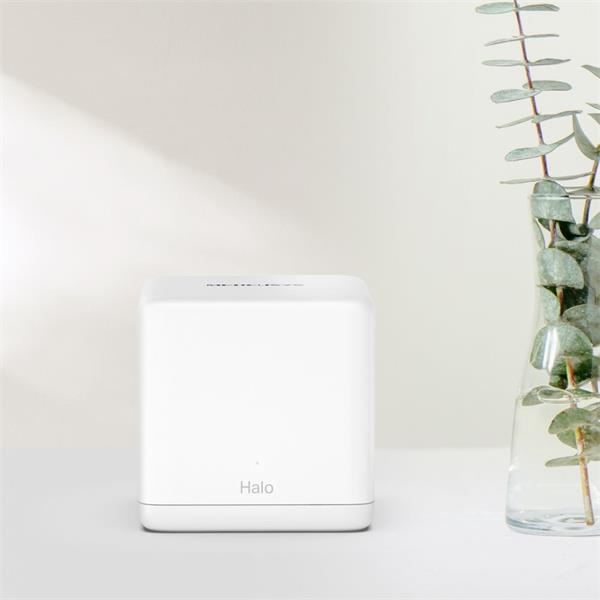 AX1500 Whole Home Mesh Wi-Fi 6 System 3-pack: 1× Halo H60XR + 2× Halo H60XS SPEED: 300 Mbps at 2.4 GHz + 1201 Mbps at 5  