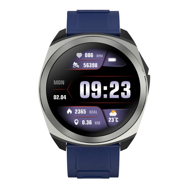 Canyon SW-83, Maverick, smart hodinky, GPS, BT, fareb. LCD displej 1.32´´, vodotes. IP68, 128 športov, modré 