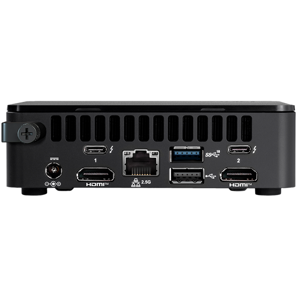ASUS NUC 13 Pro Kit NUC13ANKi5, i5-1340P, IrisXe, DDR4, M.2 SSD, WiFi+BT, 2xHDMI 2xTB4 (USB-C+DP) 