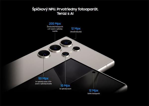 Samsung Galaxy S24 Ultra 5G 1TB DUOS, čierny titán 