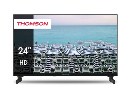 THOMSON Easy TV 24HD2S13,  HD, DVB-T2/C/S2, VESA 100x100, Hotel Mód, Cierny 