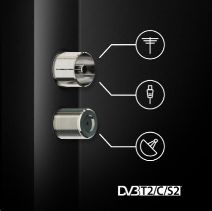 THOMSON Easy TV 40FD2S13,  HD, DVB-T/T2/C/S/S2, VESA 200x200, Hotel Mód, Cierny 