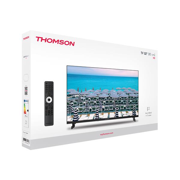 THOMSON Easy TV 32HD2S13,  HD, DVB-T2/C/S2, VESA 100x100, Hotel Mód, Cierny 